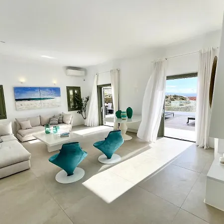 Walk Kalo Livadi With Pool And Hot Tub By Calypso Sunset Βίλα Πάνορμος Μυκόνου