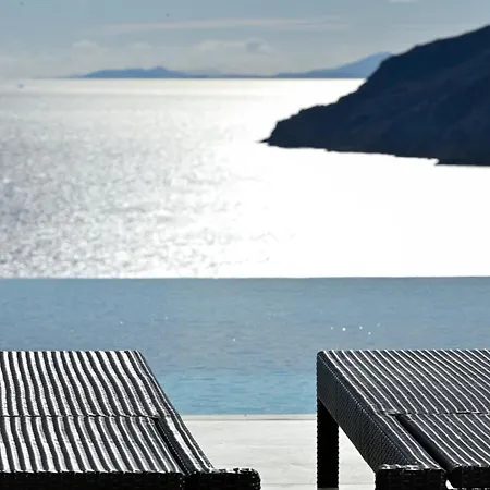 Vila Walk With Pool And Hot Tub By Calypso Sunset Kalo Livadi