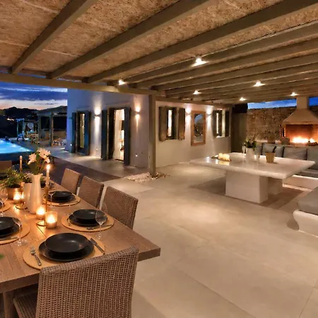 Villa Walk With Pool And Hot Tub By Calypso Sunset Kalo Livadi
