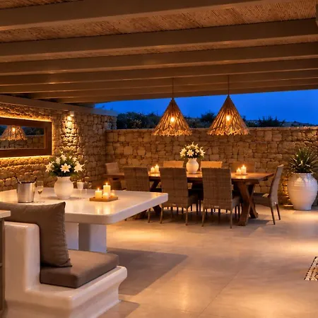 Walk With Pool And Hot Tub By Calypso Sunset Villa Kalo Livadi