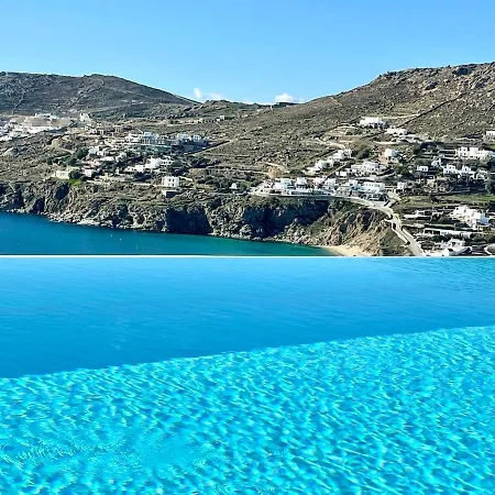 Walk With Pool And Hot Tub By Calypso Sunset Kalo Livadi